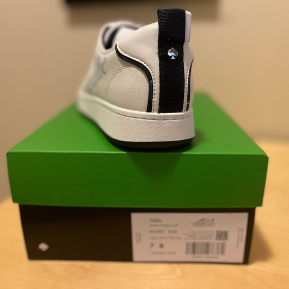 Kate Spade Kids White Sneakers NWT - Picture 2 of 6